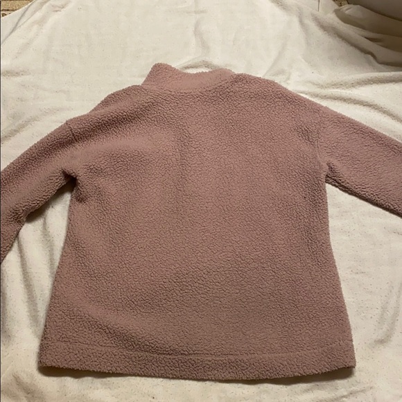 Fuzzy quarter-zip - Picture 2 of 4